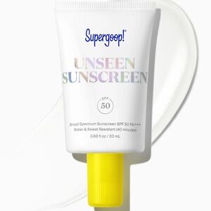 Supergoop! Unseen Sunscreen SPF 50 with Yellow Cap